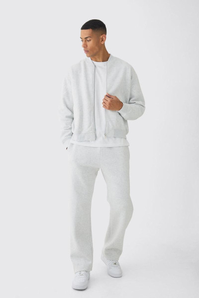 Негабаритний вишиваний трек костюм для піджаків з майки -майки