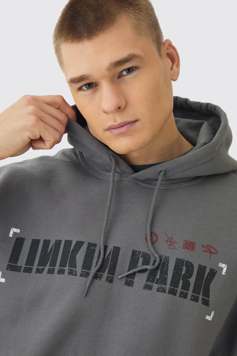 Великий худі Linkin Park Wash License