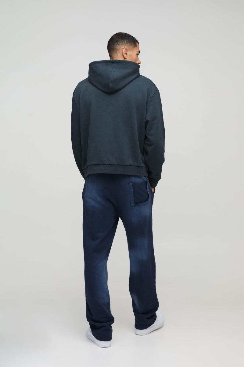 Худі великого розміру з круглим вирізом