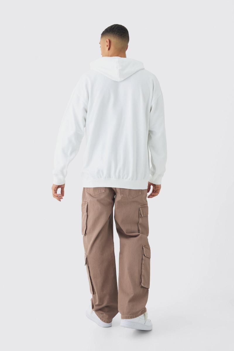 Велике худі з принтом Nirvana Band