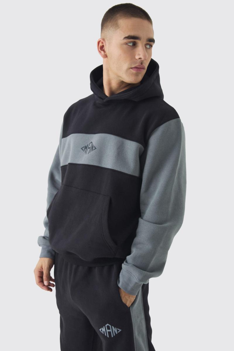 Чоловічий спортивний костюм Regular Fit Diamond Color Block з капюшоном