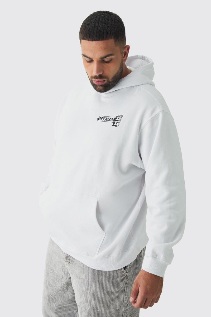 Плюс велика толстовка Homme Dragon Graphic