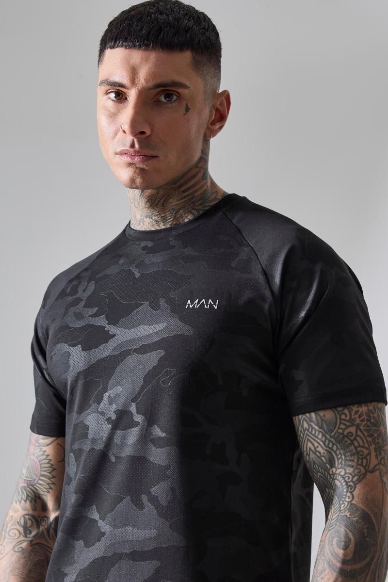 Tall Man Active Camo Raglan регулярна футболка Fit Performance