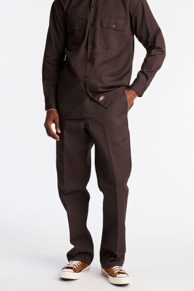 Штани Dickies 874 Класичний прямий крій - Темно-коричневі