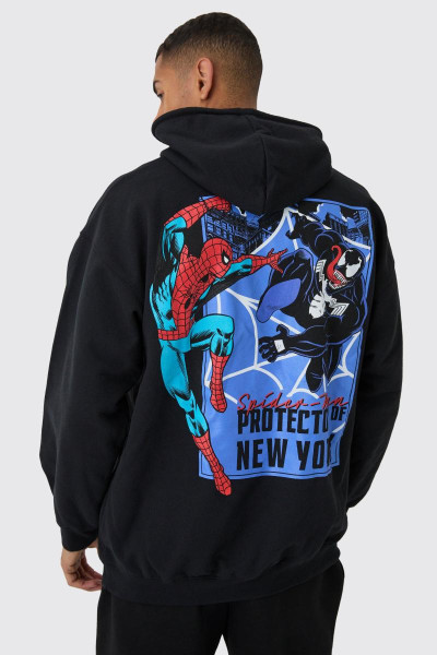 Великий худі Marvel Spiderman Venom з ліцензійним принтом