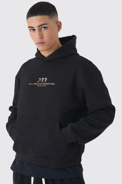 Велика студентська толстовка Boxy M