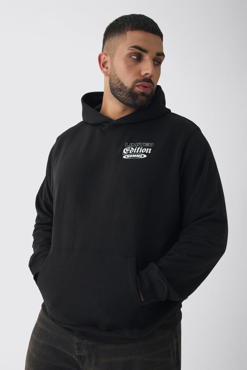 Велике худі з вишневим малюнком на спині